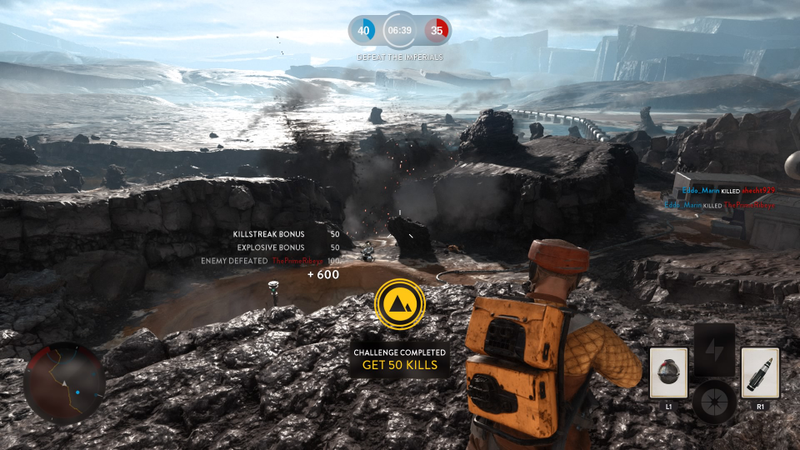 Illustration for article titled Star Wars Battlefront, análisis: este shooter no es perfecto, pero te va a encantar